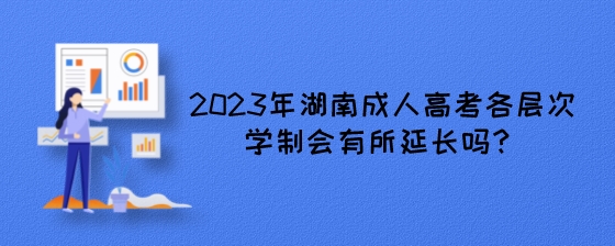 2023年湖南成人高考各层次学制会有所延长吗？.jpeg